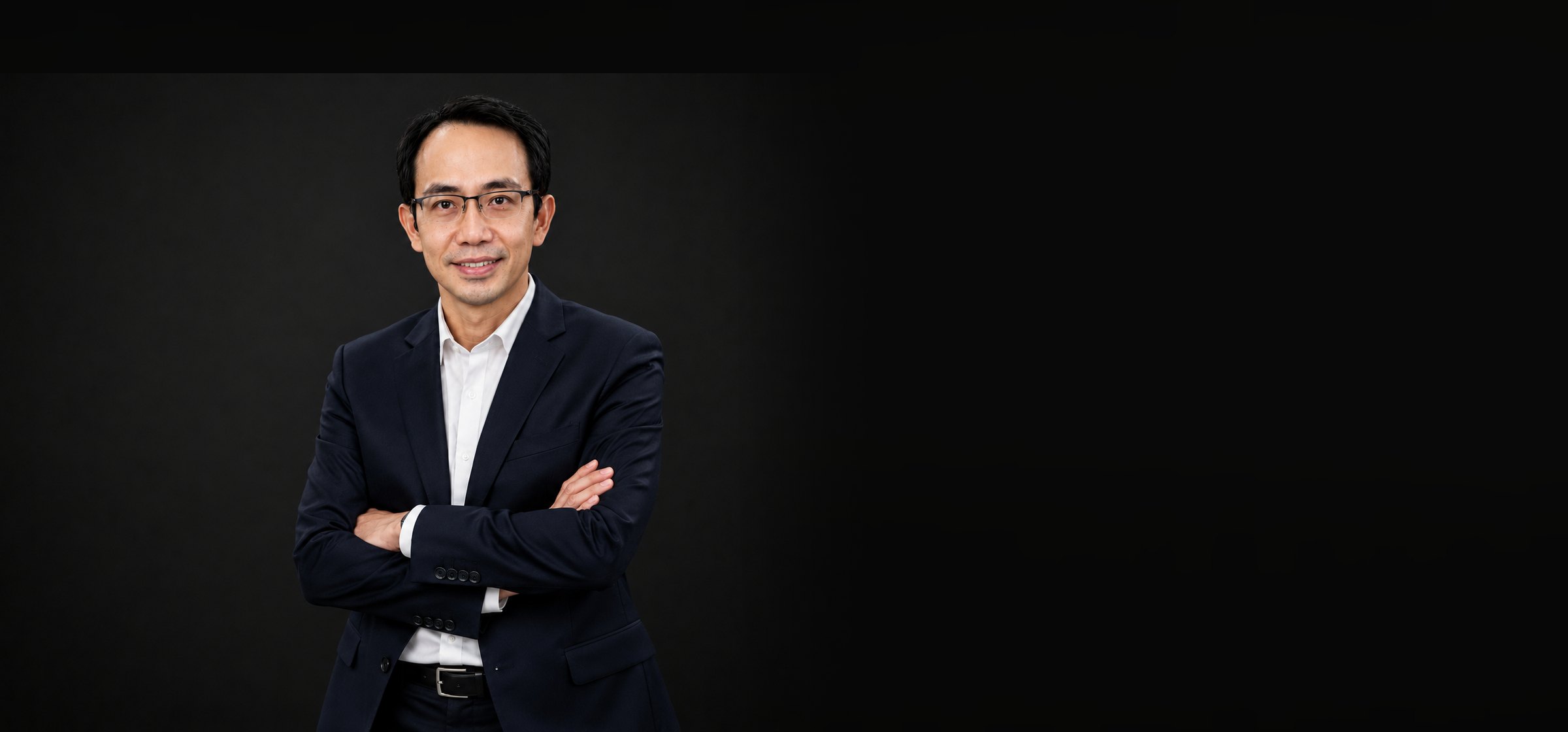 Kenneth Kwan in formal attire