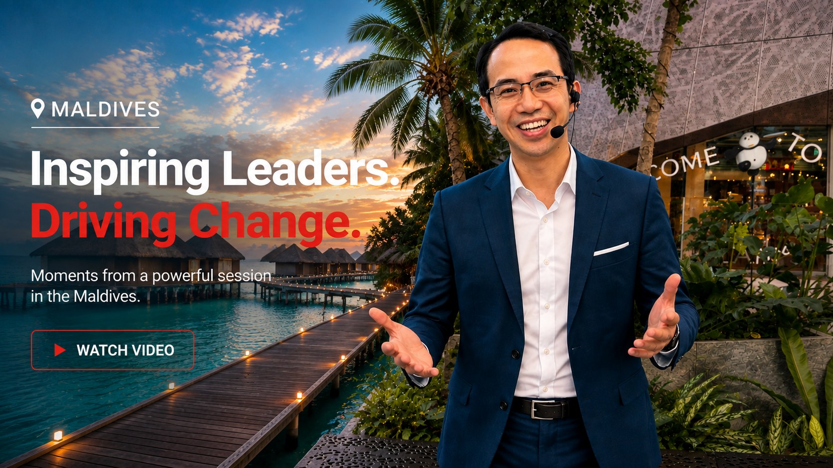 Inspiring Leaders. Driving Change. — moments from a powerful session in the Maldives